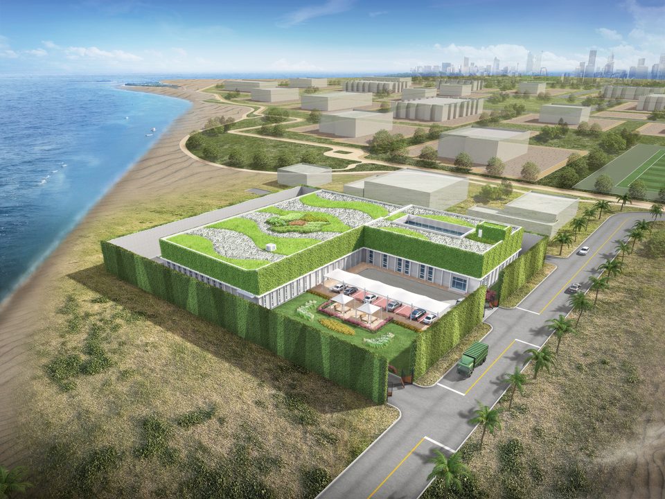 사우디 NEOM OXAGON Village Water Recycling Plant 이미지